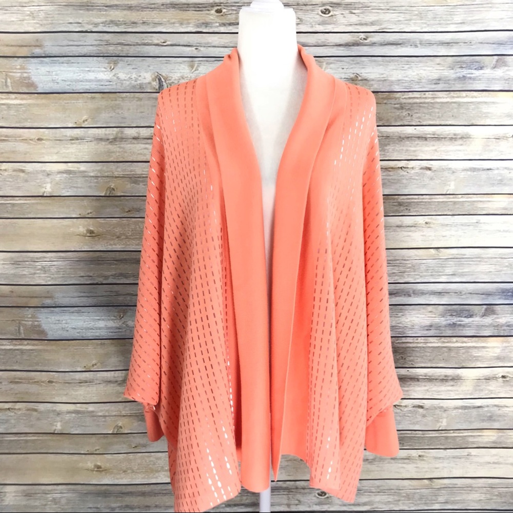 St. John Evening Milano Knit Sweater Wrap